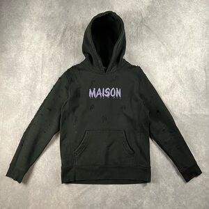 Menace & Maison black hoodie S Size